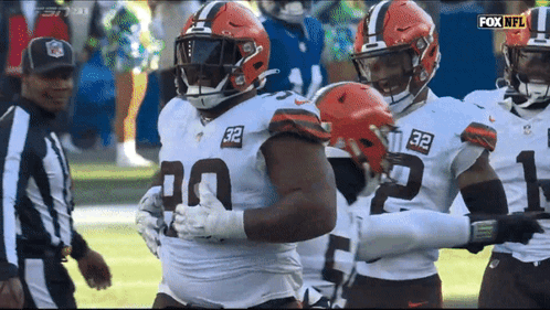 Football Players With Number 32 GIF