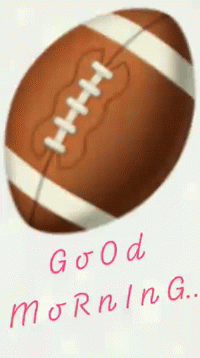 Football Saying Good Morning