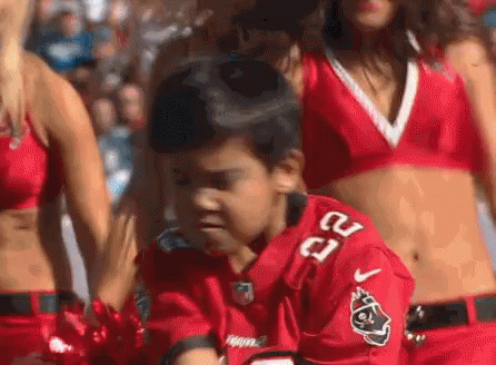 Football Sunday Fan Kid Dancing GIF