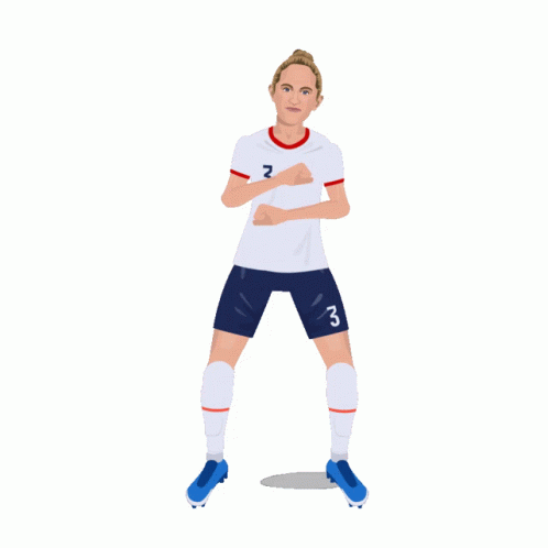 Football Time Cartoon Player GIF