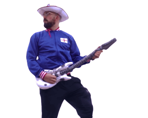 Footballs Coming Home Jake Playing Guitar GIF