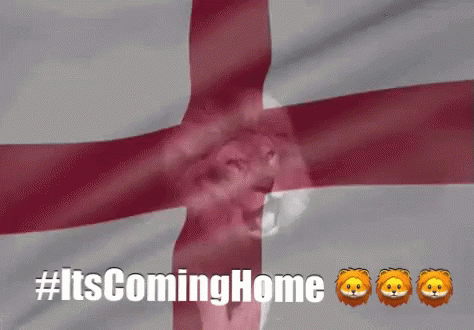Footballs Coming Home Lion Roar GIF