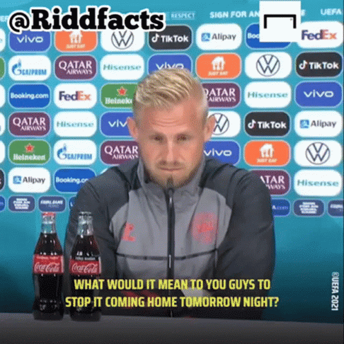 Footballs Coming Home Peter Schmeichel GIF