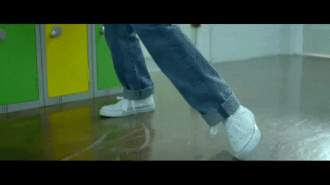 Footloose Dance Steps School Locker Scene GIF