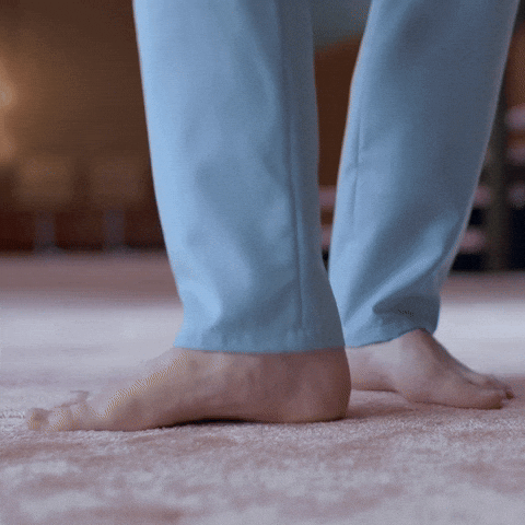 Footloose Foot Grooving Dance Move GIF