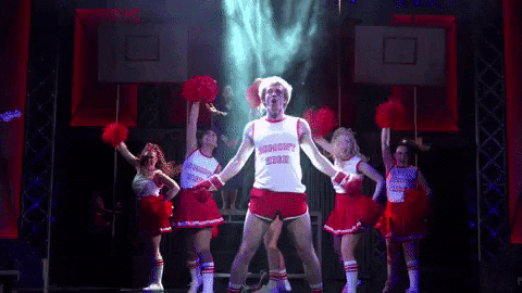 Footloose The Musical Cheering Squad Dancing GIF