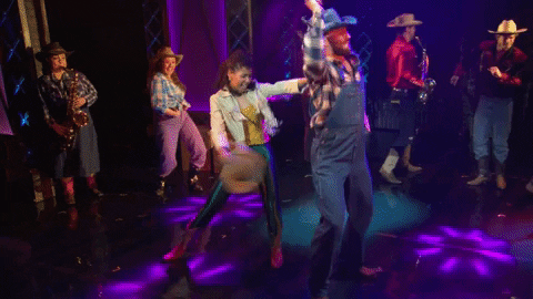 Footloose The Musical Cowboy Dance GIF