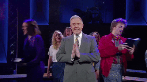 Footloose The Musical Darren Day Singing GIF