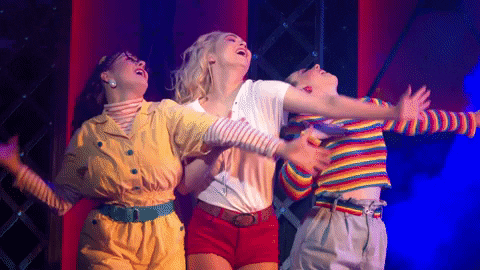 Footloose The Musical Excited Ladies GIF