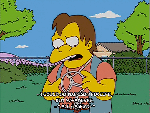 For Life The Simpsons GIF