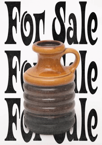 For Sale Brown Vase GIF