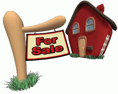 For Sale Sign In Front Of House GIF