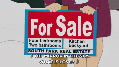 For Sale Sign South Park GIF