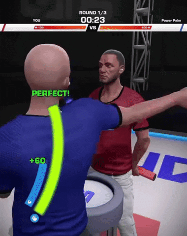 Forceful Smack Down Animation GIF