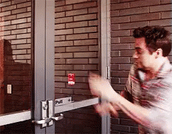 Forcingly Open The Door GIF