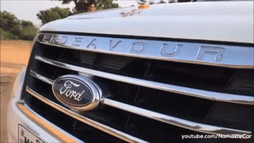 Ford Logo Looking Handsome GIF