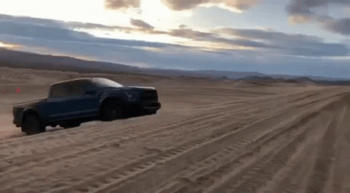 Ford Raptor Jump Stunt GIF