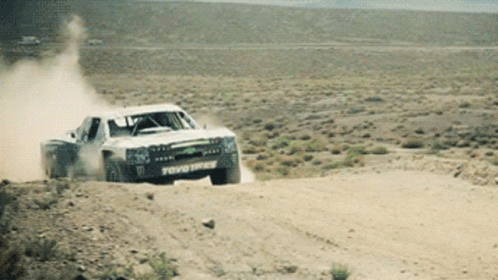 Ford Raptor Truck Off-road Jump GIF
