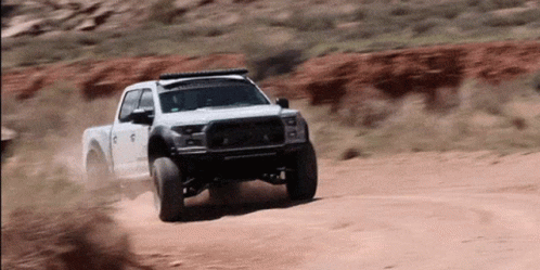 Ford Raptor White Hurry GIF