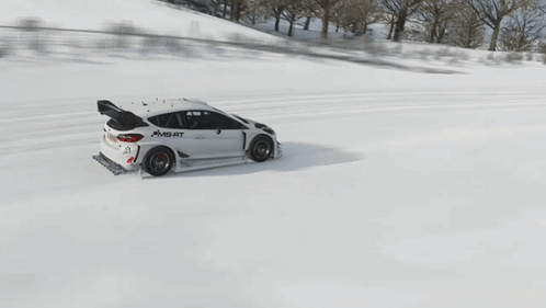 Ford Rolling Snow Drive GIF