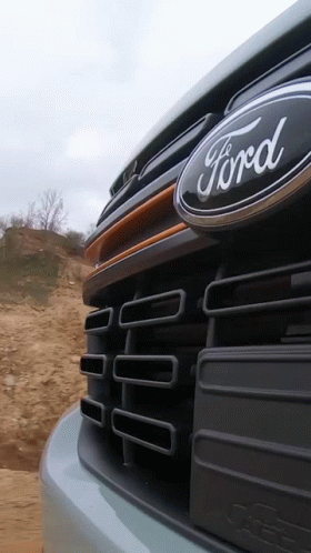 Ford Running On The Road GIF