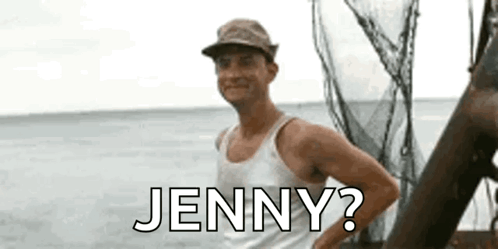 Forest Gump Wave Asking Jenny Meme GIF