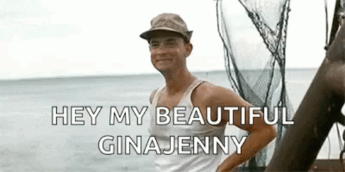 Forest Gump Wave Hey Beautiful GIF