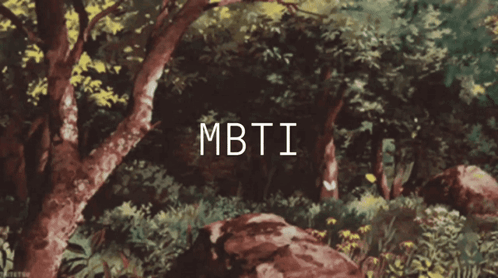Forest Painting With MBTI GIF