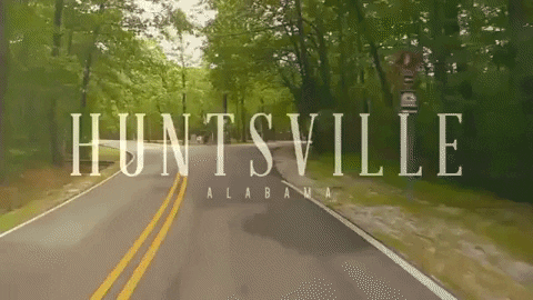 Forest Road In Huntsville Alabama GIF