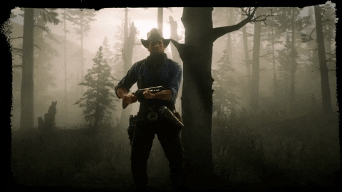 Forest Shotgun Rdr2 GIF