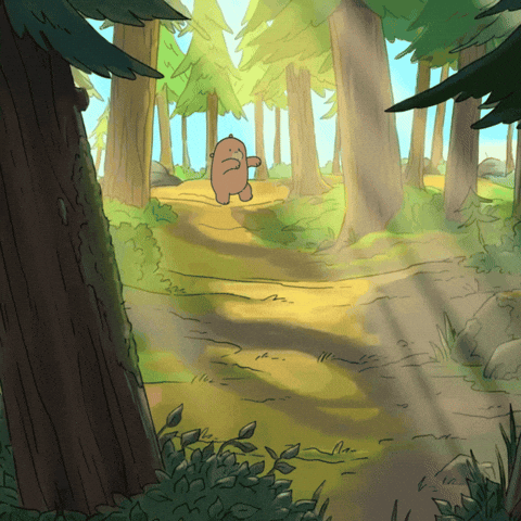 Forest Thriller Dance Grizzly Bear GIF