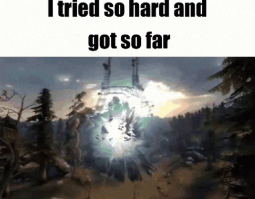 Forest With I Tried So Hard And Got So Far