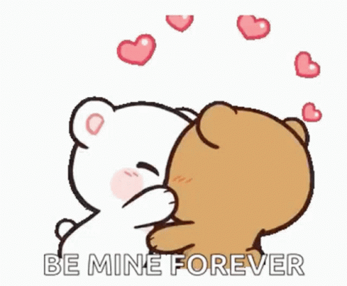 Be Mine Forever Milk And Mocha GIF