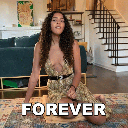Hot Lady Arlisa Singing Forever GIF