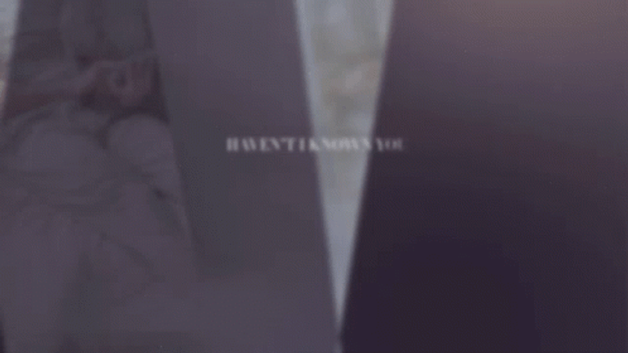 Forever Title Trailer Monochromatic Design GIF
