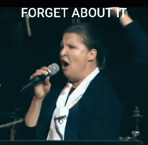 Forget About It Angry Woman GIF