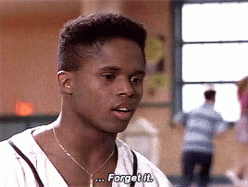 Forget About It Power Rangers Zack Taylor GIF