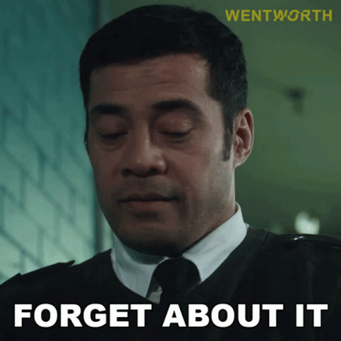 Forget About It Will Jackson GIF