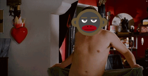 Forgetting Sarah Marshall On Chain Monkey Wiggle GIF