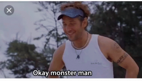 Forgetting Sarah Marshall Paul Rudd Okay Monster Man GIF