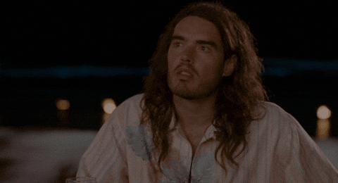 Forgetting Sarah Marshall Rusell Brand I Like Him GIF