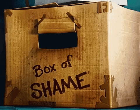 Box Of Shame Forgive Me GIF