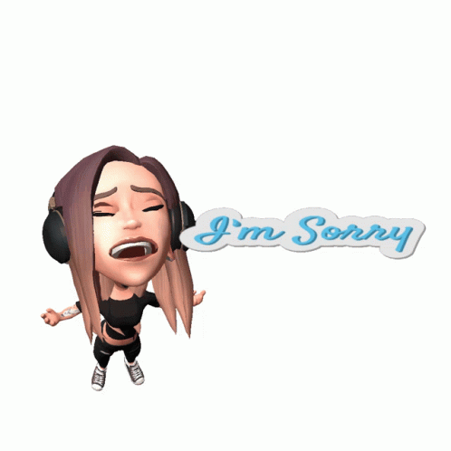 I'm Sorry Forgive Me Crying Avatar GIF