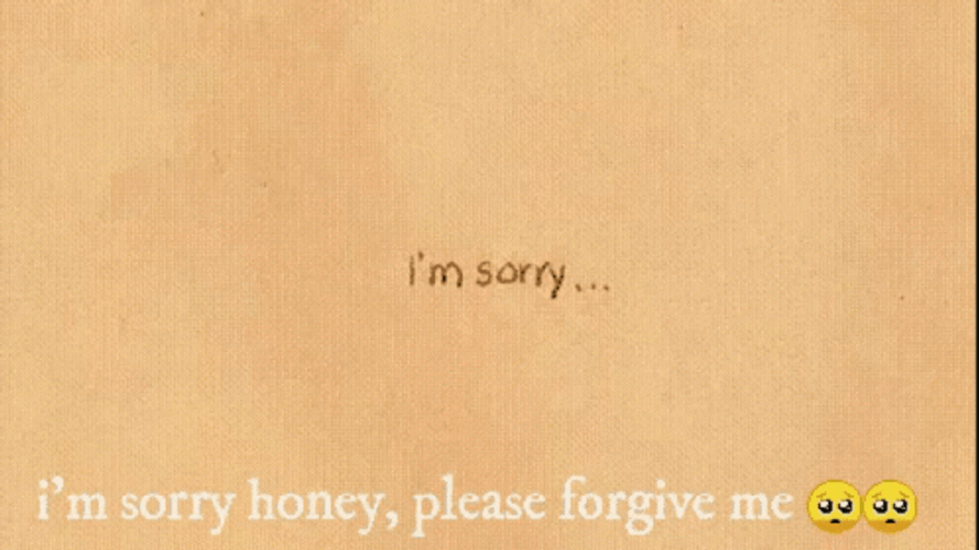Forgive Me Kiss On Cheeks GIF