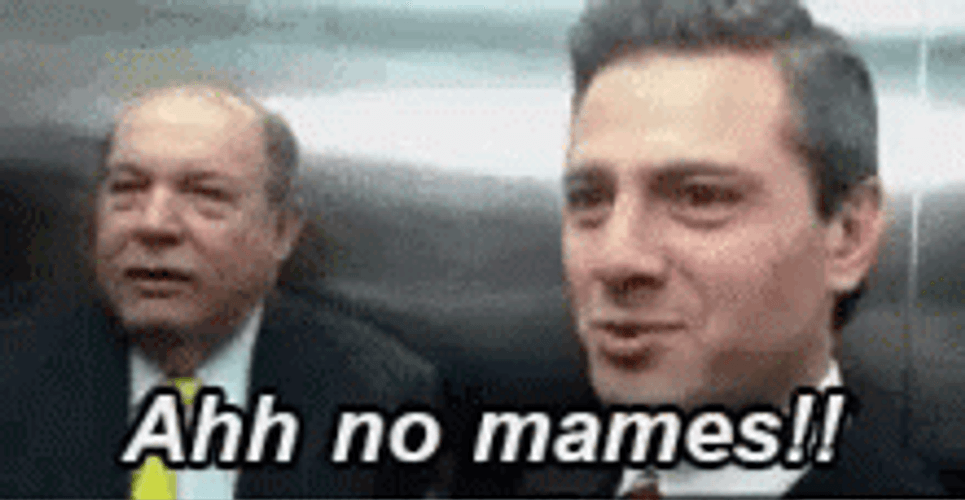 Former Mexico President Enrique Pena Nieto Laughing No Mames GIF