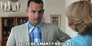 Forrest Gump Nervous Reaction GIF