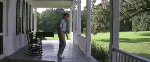 Forrest Gump Runs Away Brokenhearted GIF