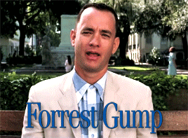 Forrest Gump Sitting on Bench
