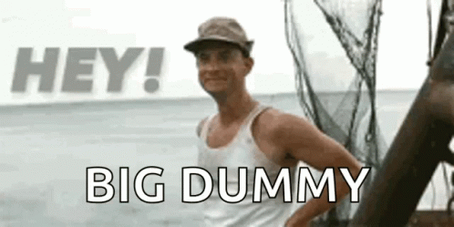 Forrest Gump Waving Big Dummy GIF