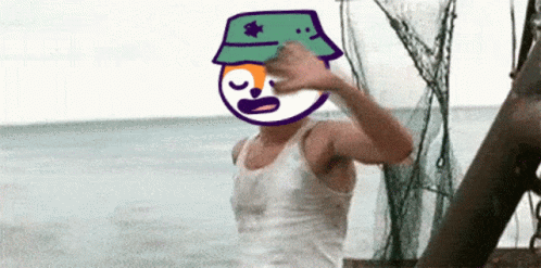 Forrest Gump Waving Fox Head Meme GIF